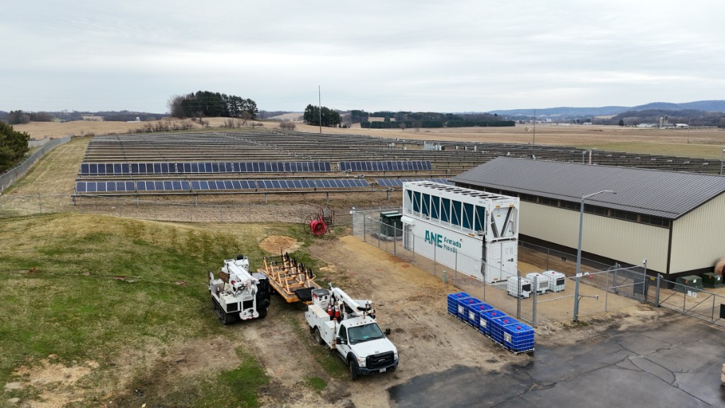 Solar and wind energy infrastructure